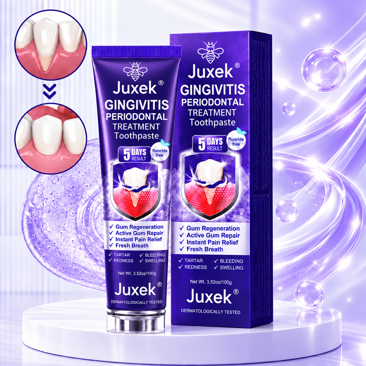 Clinical-Strength Toothpaste for Advanced Gum & Periodontal Repair